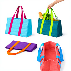 Sac promotionnel en toile grande taille avec impression de votre logo - Product Image 1