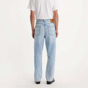 Nuevos Jeans de Mezclilla para Hombre de Alta Calidad, Corte Recto, Lavado Ácido, Cierre de Botones, Cintura Media Elástica, Transpirables, de Secado Rápido, 100% Algodón - Product Image 3