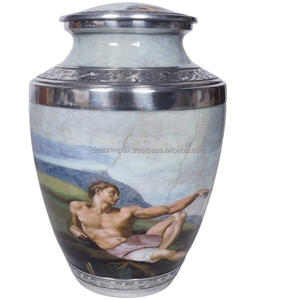 Urna Funeraria de Metal con Diseño de 'Te Amo Hasta la Luna y de Regreso' en Existencia Limitada, Ideal para Guardar Cenizas Humanas - Product Image 5