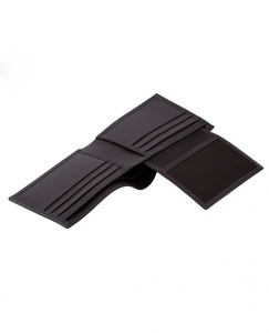 Portefeuille exécutif en cuir à trois volets avec un véritable motif diamanté, un grand espace de rangement et un look professionnel - Product Image 6