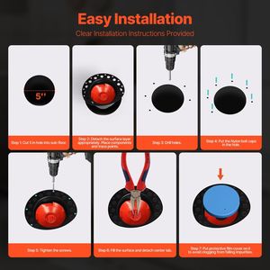 Kit Scarico Vasca Freestanding in PVC con 2 Tubi di Scarico in Ottone, Set di Installazione per Vasca da Bagno con Adattatore in PVC e Terminale Compatibile - Product Image 5