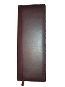 Estuche organizador de corbata personalizado, organizador de cuero de primera calidad, negro - Product Image 2