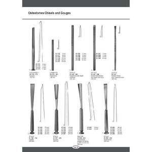 Nouvel Arrivage Ciseaux à Os, Gouges et Osteotomes Chirurgicaux pour Chirurgie Osseuse et Orthopédie, au Meilleur Prix - Product Image 3