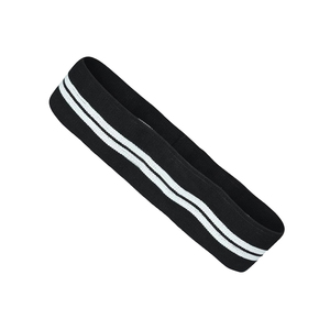 Banda de Resistencia Elástica de Poliéster con Círculo Negro y Rayas Blancas para Entrenamiento Físico - Product Image 3