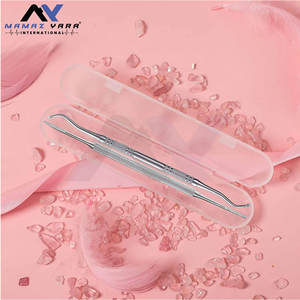 Lot de 2 lime à ongles incarnés et extracteurs avec étui de rangement - Outil professionnel double face 100 % acier inoxydable pour ongles incarnés - Product Image 6