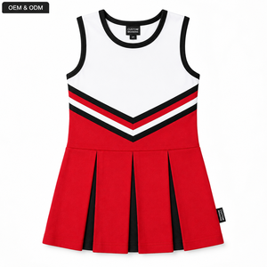 Uniforme de Animadoras Personalizado para Niñas, Vestido de Animadora Juvenil, OEM, ODM, Marca Privada, Uniforme Deportivo de Animadoras al por Mayor - Product Image 1