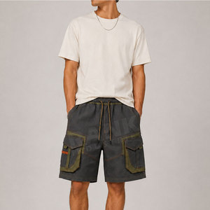 Solid Color Cargo Shorts Cheap Price Men Cargo Shorts Lightweight Men Cargo Shorts New Arrival Men Cargo Shorts - Product Image 3