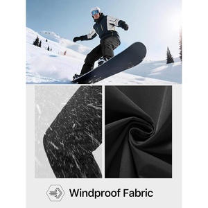 Vêtement de ski et de snowboard unisexe personnalisable, imperméable, respirant, coupe-vent -Tex 10 000 mm, évacuation de l'humidité, grande taille, doublure polaire isolante - Product Image 4