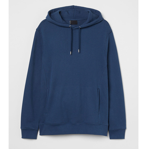 Sweat à capuche personnalisé avec logo, en polyester et coton, en molleton French Terry, léger et décontracté pour hommes, prix abordable, sweats à capuche vierges - Product Image 5