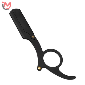 Maquinilla de Afeitar de Seguridad de Acero Inoxidable de Alta Calidad, Estilo Clásico, con Mango Ergonómico, Cuchilla Única Reemplazable para Afeitar la Cara, Cejas y Barba - Product Image 1