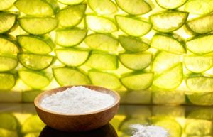 Extracto de aloe vera en polvo de grado cosmético premium 100X con aplicaciones versátiles para formulaciones de cuidado personal. - Product Image 2