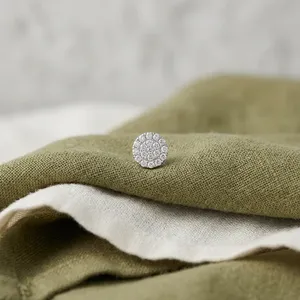 Flowing Elongated Three Prong Brilliant Cut Solitaire Lab Grown Diamond Studs 9K Gold IGI Certified Luxury <b>Fine</b> Party Gift - Product Image 2
