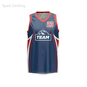 Ropa Spark Personalizada, Sin Mangas, con Bloques de Color Rojo, Blanco y Azul, de Poliéster, Unisex, para Adultos, para Todas las Estaciones, de Secado Rápido, con Capucha - Product Image 1