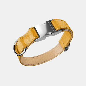 Superior Selling Adjustable Buckle Design Made Pet Control <b>Dogs</b> Leather Collar Customized Brand Logo Print Leathers Collars - Product Image 6