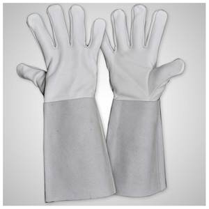 Gants de soudage TIG de qualité supérieure, résistants aux déchirures, type B, EPI, best-seller, en cuir de vachette pleine fleur, résistants à la chaleur - Product Image 1