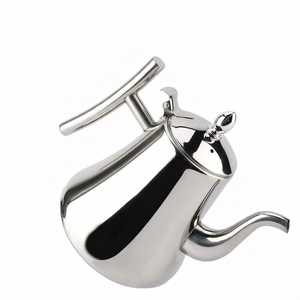 Classic Design Copper <b>Tea</b> <b>Kettle</b> Pot <b>Tea</b> <b>Kettle</b> With Wooden Handle Tabletop Kitchenware Dining Ware for Hotelware Restaurant - Product Image 2