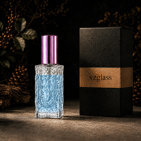 Flacon de parfum de luxe en verre de 10 ml avec vaporisateur, logo imprimable, flacon de parfum portable de voyage