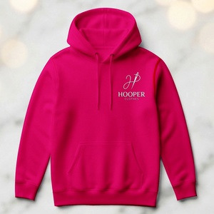Meilleures ventes : Sweat à capuche pour homme Hooper, couleur rose choc, durable, style streetwear, design personnalisé, polyester/coton - Product Image 2