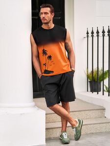 Nouveau style débardeur homme par sublimation, impression logo personnalisée de haute qualité, décontracté, été, plage, course, gym, extérieur, sans manches - Product Image 6