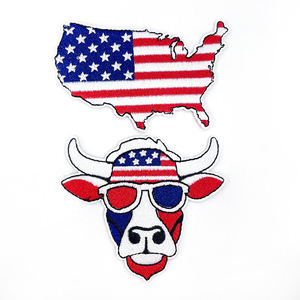 Patch brodé personnalisé en gros pour vêtements, vestes, uniformes, casquettes – Tissu sergé, thermocollant, logo brodé durable, OEM - Product Image 3