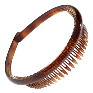 Peine de Cuerno Ecológico Hecho a Mano de Alta Calidad para Barba, Hecho de Cuerno de Búfalo 100% Natural, Forma Natural, Hecho en India - Product Image 3