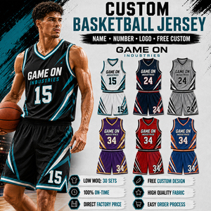 Top Quality Sublimated Quick Dry Jersey & Shorts Custom Printing Lightweight OEM ODM Service Sports Team Wear Basketball Uniform - Product Image 1