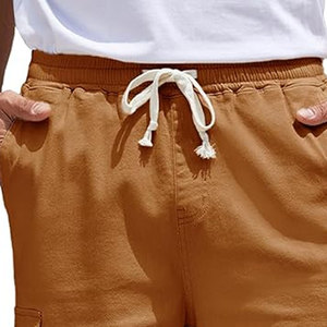 Shorts cargo décontractés pour hommes, nouvelle conception élégante, légers, respirants, haute performance, doux, meilleur service, multi-poches, style streetwear - Product Image 2