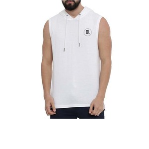 Camisetas sin mangas con capucha para hombre, para entrenamiento, culturismo, gimnasio, jersey deportivo - Product Image 1