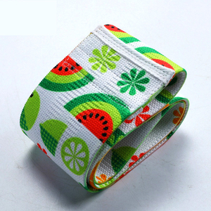 Bandas de Resistencia de Tela Sublimadas Personalizadas con Agarre de Goma Impreso, Bandas Elásticas para Glúteos y Cadera, Fabricante - Product Image 6