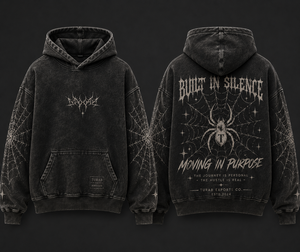 เสื้อฮู้ดดี้โอเวอร์ไซส์ Mind Over Matter สำหรับทุกเพศ ผลิตจากผ้าฝ้ายฟลีซ 100% พร้อมกระเป๋า  รักษ์โลก ระบายอากาศได้ดี สไตล์วินเทจสำหรับฤดูหนาว - Product Image 5