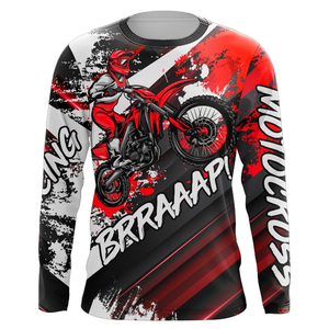 Camisetas de Motocross Duraderas, Construcción Reforzada, Diseño Elegante y Cómodo para Uso Prolongado en Carreras de Motos y Automóviles - Product Image 1