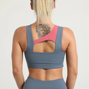 New Design Custom Made High Quality Quick Dry Breathable Spandex/Polyester Sports Bra for Women Fitness Wear in Pakistan - Product Image 4