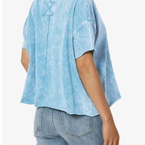 Camisetas Oversize de Moda para Mujer con Lavado Ácido, Estilo Casual y Personalizadas para Invierno - Product Image 5