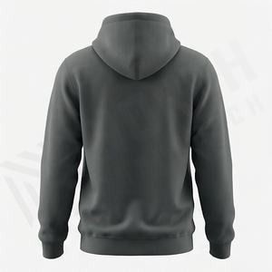 Sweat-shirt à capuche streetwear de qualité supérieure en coton premium, style urbain tendance pour l'hiver, brodé, coupe classique - Product Image 2