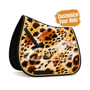 Tapis de Selle Équestre Personnalisés – Ensemble de Tapis de Selle pour Chevaux, Dressage, Saut d'Obstacles, Spectacles Équestres – OEM ODM - Product Image 1