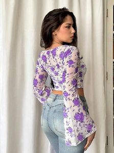 Ropa Occidental para Mujer, Top de Tela Suave de Lujo, Atuendo Elegante, Informal y de Moda para Uso Diario - Product Image 3