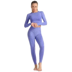 Nouvelle collection 2026 : Ensemble de leggings taille haute pour femme, tenue de yoga rayée ajustable, leggings de qualité supérieure, entièrement sublimés - Product Image 2