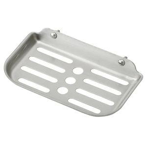 Porte-savon moderne de luxe en métal avec finition chromée polie pour salle de bain, évier de cuisine et maisons élégantes - Product Image 3