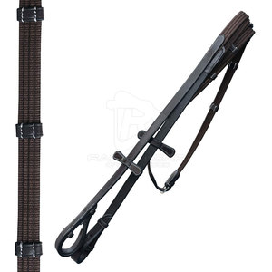 Bridons de qualité supérieure pour chevaux, design en cuir souple, coutures durables, ajustement réglable pour une utilisation équestre quotidienne - Product Image 5