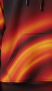 เสื้อฮู้ดดี้โอเวอร์ไซส์สไตล์คนเมือง พิมพ์ลายแบบ Sublimation ทั่วตัว สำหรับแบรนด์แฟชั่นไลฟ์สไตล์ลำลอง - Product Image 6