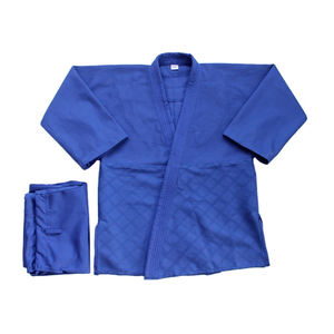 Kimono de Jiu-Jitsu Personnalisé en Gros Unisexe, Uniforme Bleu de Judo Brésilien avec Logo Avant, Durable, 100% Coton, Style Arts Martiaux - Product Image 5