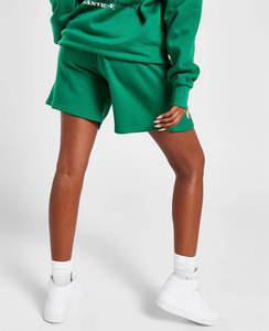 Pantalones cortos deportivos de alta calidad para mujer, pantalones cortos deportivos transpirables de cintura alta para entrenamiento, correr, gimnasio, con forro, pantalones cortos para mujer - Product Image 1