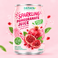 Datafa Sparkling Appelsap 250ml 30% Niet uit concentraat, met toegevoegde vitamine C, versgeperst, blikje, Vietnam, gratis sample