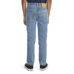 Pantalon décontracté en jean délavé tendance, coupe droite, design personnalisé, qualité supérieure, doux, élégant, pour garçons, écologique, respirant - Product Image 4