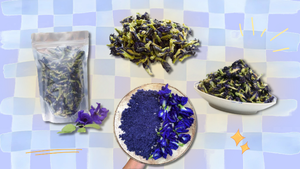 Superbe prix, thé aux fleurs de pigeonwings asiatiques séchées, agriculture biologique, origine Vietnam, sac refermable, étiquette personnalisée, vente flash - Product Image 6