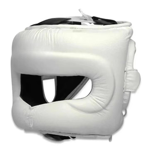Brand New High Quality Eco-Friendly Breathable Comfortable Leather Boxing Sets Custom Made Sparring Boxing Set Head Groin - Product Image 4