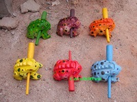 Customized Wooden Frog Percussion Instrument-Washable Home Decor Art Collectible Souvenir with No Printing Made in Thailand