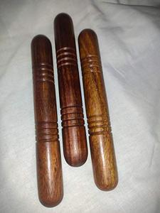 Bâton de massage thaïlandais en bois, bâton de réflexologie, outil traditionnel pour les mains, la tête, le visage et le corps, prix de gros bon marché en provenance d'Inde - Product Image 6