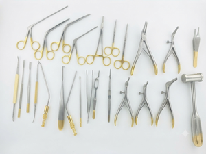 Ensemble d'instruments chirurgicaux pour septoplastie Farhan, 10 pièces, boîte en acier inoxydable, certifié CE ISO, réutilisable, stérilisable, chirurgie ORL et plastique - Product Image 1