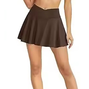Minifaldas Casuales de Nuevo Estilo para Mujer, de Alta Calidad, Transpirables, de Cintura Alta, Ropa Deportiva, Minifalda Sólida Más Vendida para Mujer - Product Image 1